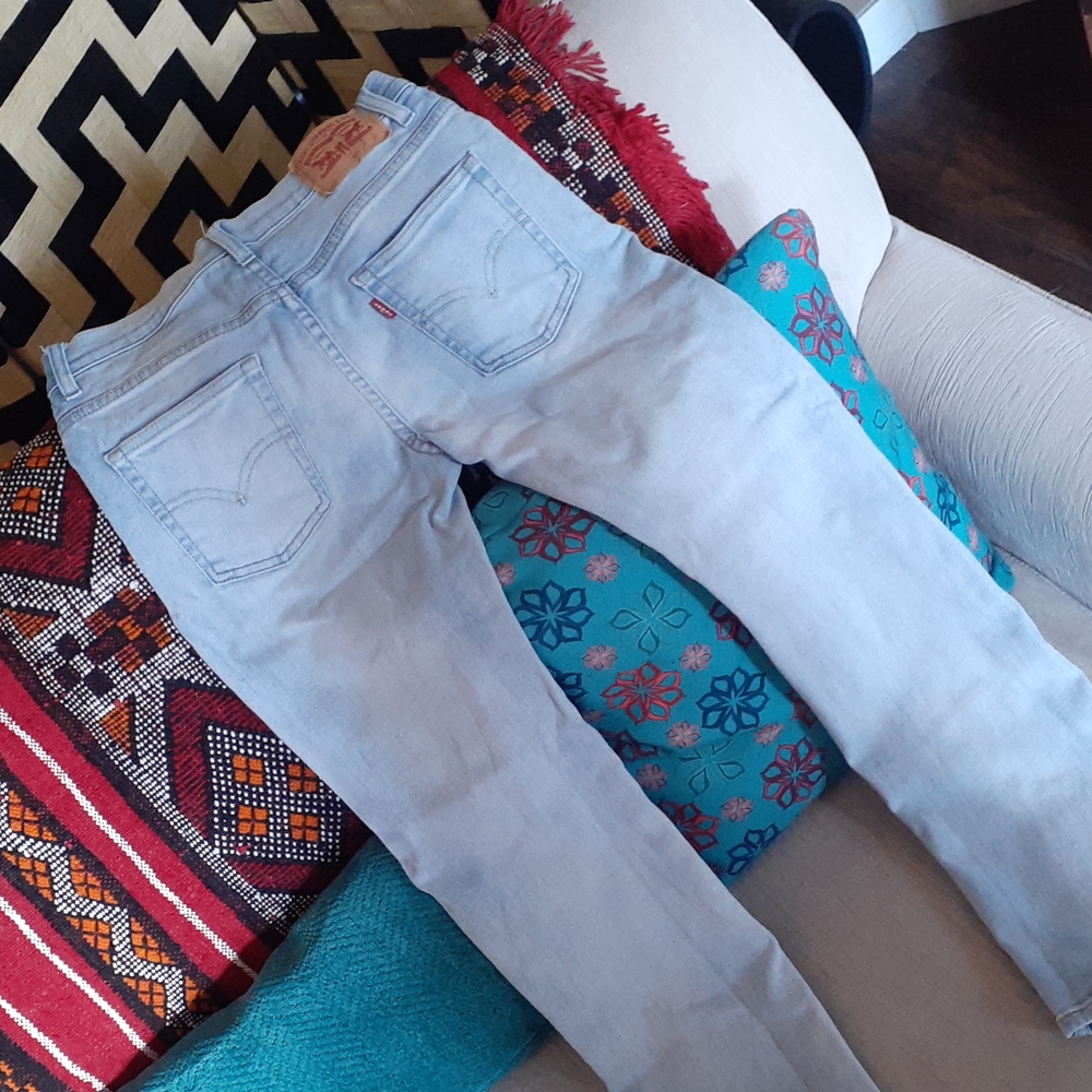 Levi's 512 SLIM TAPER JEANS SIZE 14 BOYS